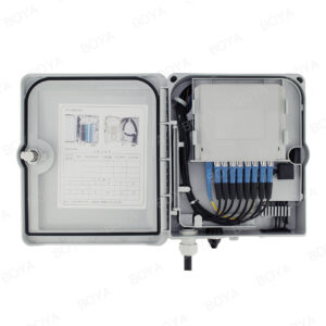 8 Cores Optical Fiber Cable Distribution Box With Splitter