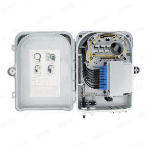 16 Cores Optical Fiber Cable Distribution Box With Splitter