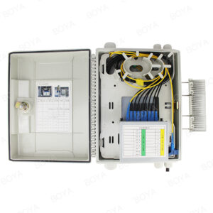 16 Cores Optical Fiber Cable Distribution Box With Splitter