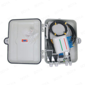 16 Cores Optical Fiber Cable Distribution Box With Splitter