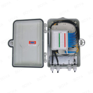 16 Cores Optical Fiber Cable Distribution Box With Splitter