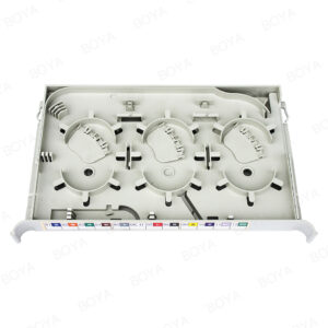 12 Cores Integrated Optical Fiber Splice Tray