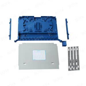 12 Cores Integrated Optical Fiber Splice Tray