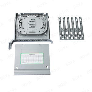 12 Cores Integrated Optical Fiber Splice Tray