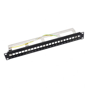 24 Ports Unloaded Patch Panel